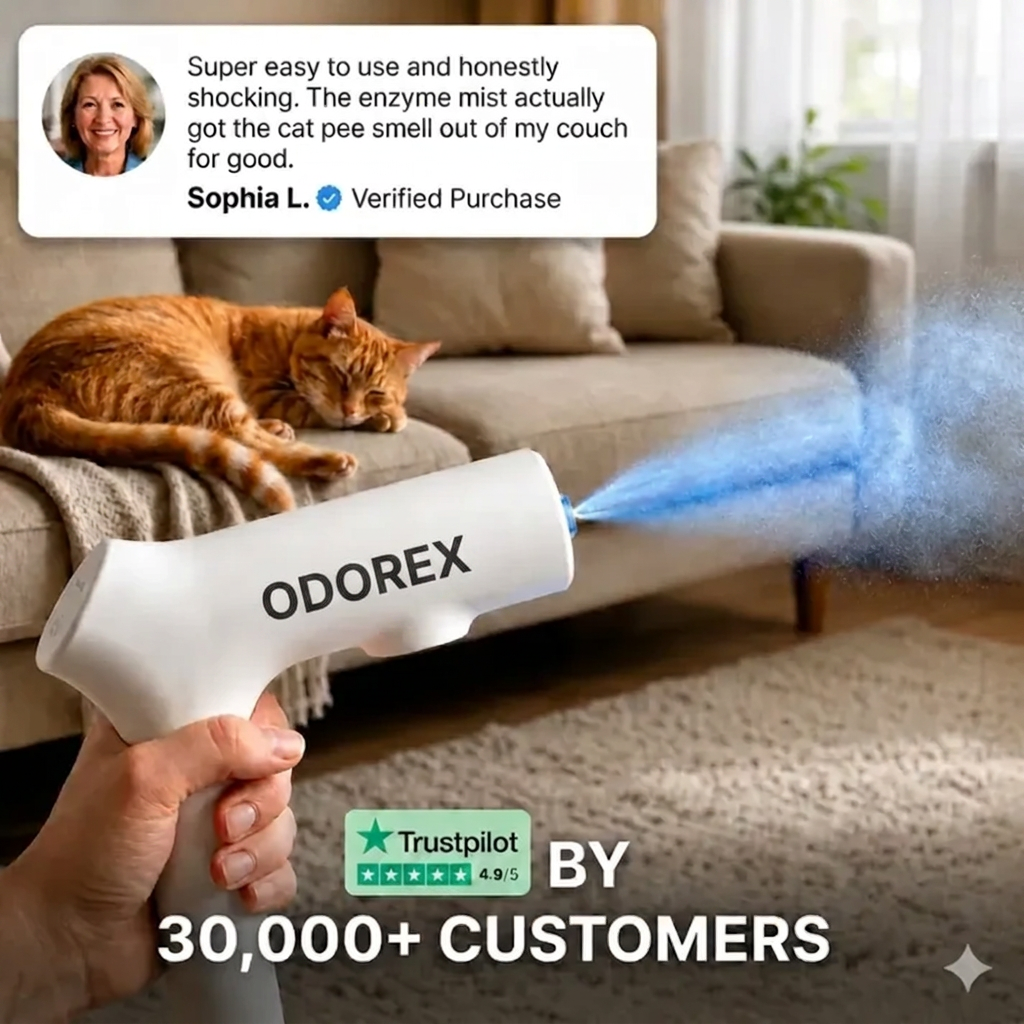 Pistola contra olores de mascotas Odorex™