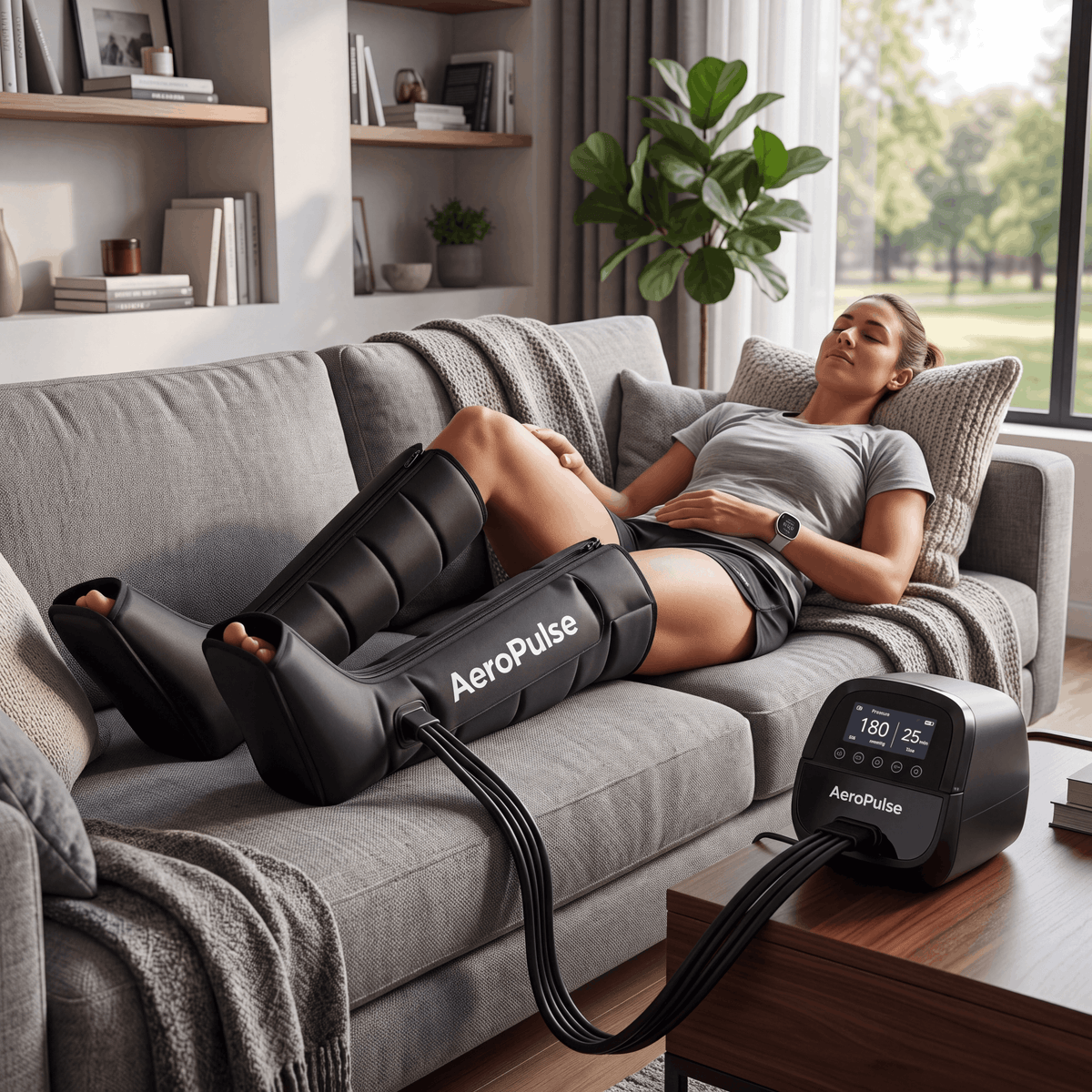 AeroPulse™ Pro Air Compression Leg & Foot Recovery Boots